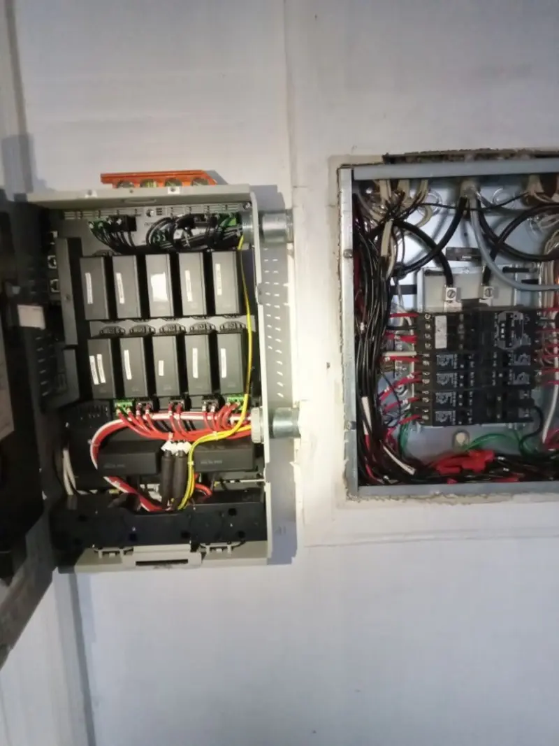 Electrical panel upgrade completed for Carbon Monoxide Detector Installation in Bar Harbor